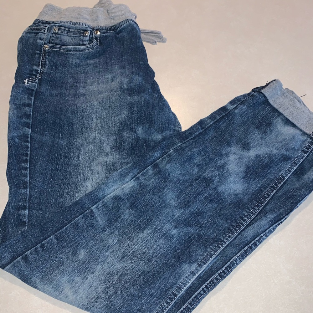 Full length, multi shade, Justice jeans